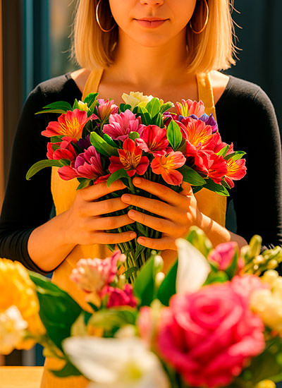 Доставка свежих цветов в Бакале за 2 часа