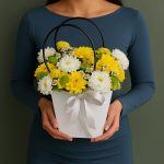 Хризантемы жёлтые