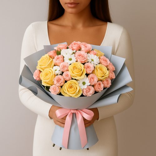 Букет «Солнечный комплимент»