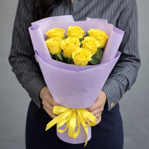 Букет из роз «Лучики счастья»